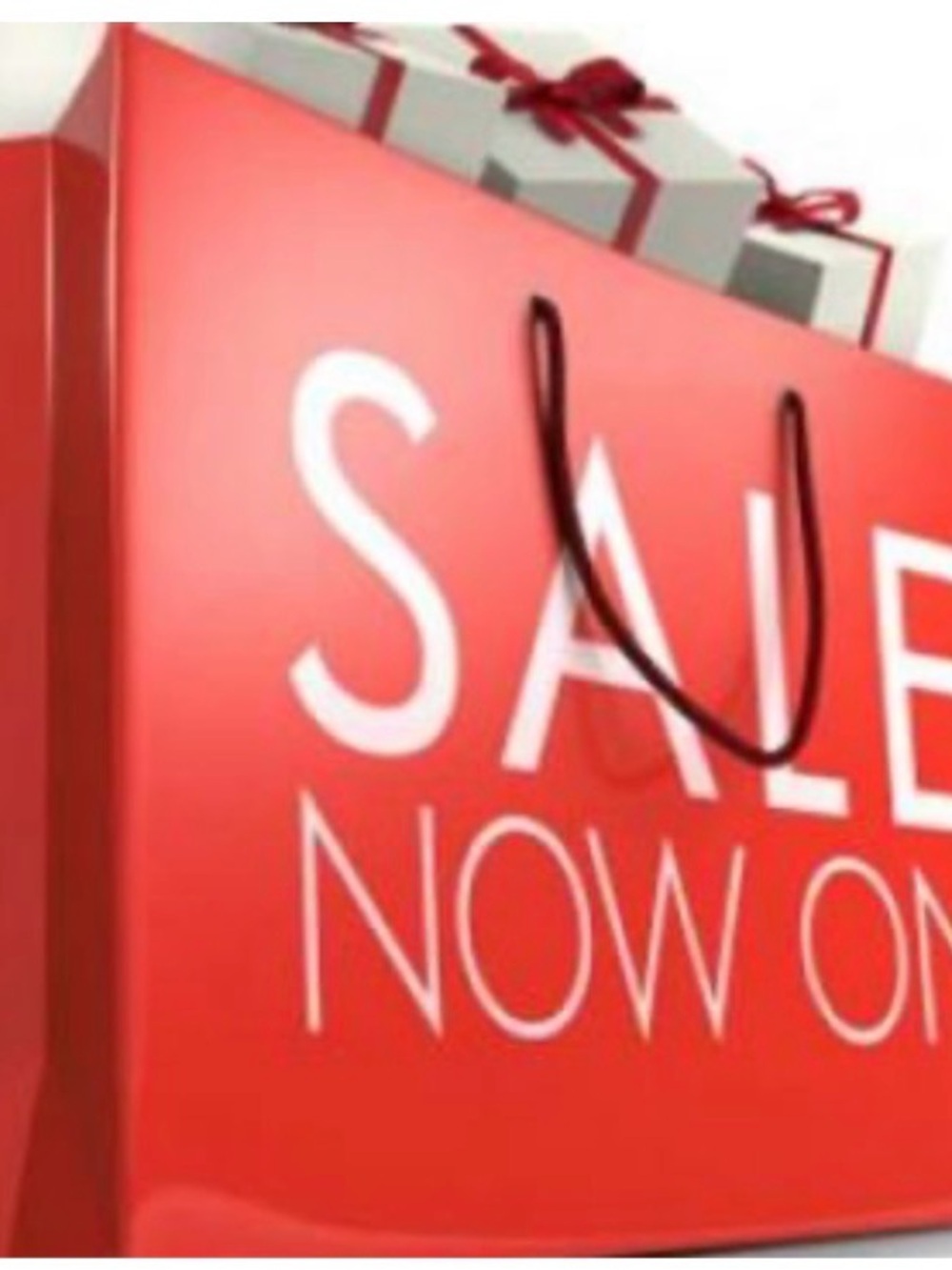 all in motion Red Sale Tote with Black Handles